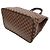 Borsa Boston Damier Greenwich PM Louis Vuitton per uomini e donne Ebano Marrone - vista 2