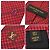 LOUIS VUITTON Cravate Ec tie, red, Damier pattern, % silk, men's - view 3