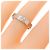 Cartier Mini Love Ring aus Weißgold Golden - Ansicht 4
