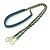 Borsa a spalla Chanel Stitch Coco Handle (XS), Donna, Mouton, Blu - vista 10