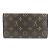 Louis Vuitton Monogramm Langbörse Braun - Ansicht 2