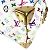 Borsa Boston Mini Speedy 30 Monogram Multicolore Louis Vuitton Bianco - vista 7