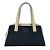 Borsa Boston Matelassé Chanel Bianco Blu navy