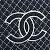 Borsa Boston Matelassé Chanel Bianco Blu navy - vista 10