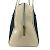 Borsa Boston Matelassé Chanel Bianco Blu navy - vista 4