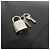 Louis Vuitton Epi Lockit M42292 Handtasche Schwarz - Ansicht 4