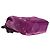 Borsa a spalla mini Natalia in velluto viola Tom Ford con catena e chiusura a scatto TF, borsa da sera Porpora - vista 11