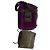 Borsa a spalla mini Natalia in velluto viola Tom Ford con catena e chiusura a scatto TF, borsa da sera Porpora - vista 15