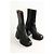 Nodaleto Botas de cuero negro - vista 4