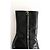 Nodaleto Botas de cuero negro - vista 5