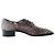 Christian Louboutin Louboutin Python Slipper mit spitzem Zehenbereich Braun