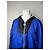 Giacca a vento vintage Givenchy L Blu Nero - vista 2