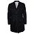 Thom Browne, schwarzer Trenchcoat