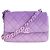 Chanel Borsa a tracolla in pelle viola Porpora