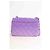Chanel Borsa a tracolla in pelle viola Porpora - vista 3