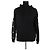 Alexandre Vauthier Schwarzer Baumwollpullover