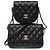 Borsa CHANEL Side Pack in Pelle Nera - 103216 Nero - vista 2