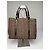 Triomphe Céline Vintage Celine Paris Monogram Handtasche braun beige - Ansicht 2