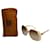 Vintage Givenchy Übergroße Sonnenbrille Weiß