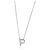 Tiffany & Co. Platin-Diamant Initial P Anhänger
