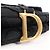 Borsa Classica Saddle Dior in Tela Nera - vista 7