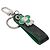 Portachiavi Charm Vivienne Dragonne Monogram Eclipse Louis Vuitton Nero Argento Verde