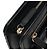 Timeless Chanel Matelassé Lammleder Clutch Tasche Schwarz - Ansicht 4
