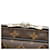 Portadocumenti PM Monogram Louis Vuitton Marrone Nero  - vista 4