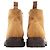 Autre Marque Stivali platform in suede WH Beige Cammello - vista 7