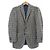 Autre Marque Chaqueta Stile Latino Napoli Castaño Blanco Azul