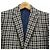 Autre Marque Chaqueta Stile Latino Napoli Castaño Blanco Azul - vista 5