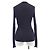 Cardigan in seta e cashmere Christian Dior Blu - vista 2