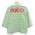 Polo de algodón Gucci Blanco Verde  - vista 2