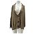 Camila S Millau Strickjacke Beige Baumwolle