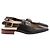 Mocassini aperti Tod's in pelle nera 40 Nero - vista 2