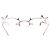 Autre Marque Brille "Milky Way 02P" Pink - Ansicht 3
