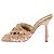Bottega Veneta Raffia Absatz Sandalen Beige Gr 38 - Ansicht 3