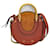 Borsa a spalla in pelle e camoscio Chloé Pixie per donna, marrone