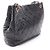 CHANEL Matelassé Tote Bag, Lammleder, Damen, Schwarz - Ansicht 2
