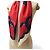 CHANEL scarf/stole with COCO mark and chain pattern, silk, white, red, navy Blue - view 10