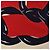 CHANEL scarf/stole with COCO mark and chain pattern, silk, white, red, navy Blue - view 9