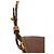 Borsa a Spalla Velasquez Twist in Pelle Marrone LOEWE - vista 7