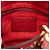 Dior Mini Rosso in Pelle di Agnello Cannage Studded Morbido Lady Dior - vista 5