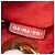 Dior Mini Rosso in Pelle di Agnello Cannage Studded Morbido Lady Dior - vista 6