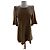 Abito Chloé Khaki in Seta e Lino Cachi