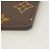 Slender Estuche para tarjetas Monogram Louis Vuitton M61733 Castaño - vista 6