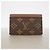 Slender Estuche para tarjetas Monogram Louis Vuitton M61733 Castaño - vista 7