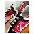 Sneaker Louis Vuitton Run Away – Pelle e Rete Rossa / Nera / Bianca Nero Bianco Rosso D'oro - vista 5