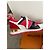 Sneaker Louis Vuitton Run Away – Pelle e Rete Rossa / Nera / Bianca Nero Bianco Rosso D'oro - vista 7