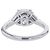 Platin-Ehering von Tiffany & Co. Silber - Ansicht 3